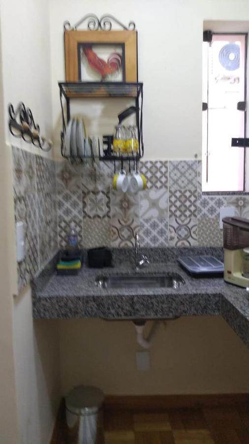 Flat Em Local Tranquilo, Com Garagem Dois Quarteiroes Do Centro Historico, 15 Min De Tiradentes Apartment เซาโจเอา เดล เฮย์ ภายนอก รูปภาพ
